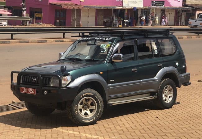 car rental Uganda with driver