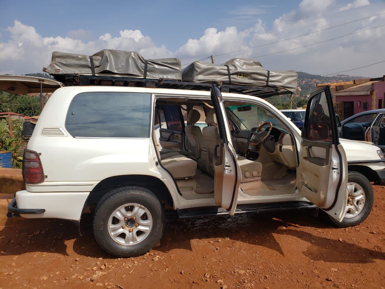 car rental with rooftop tent